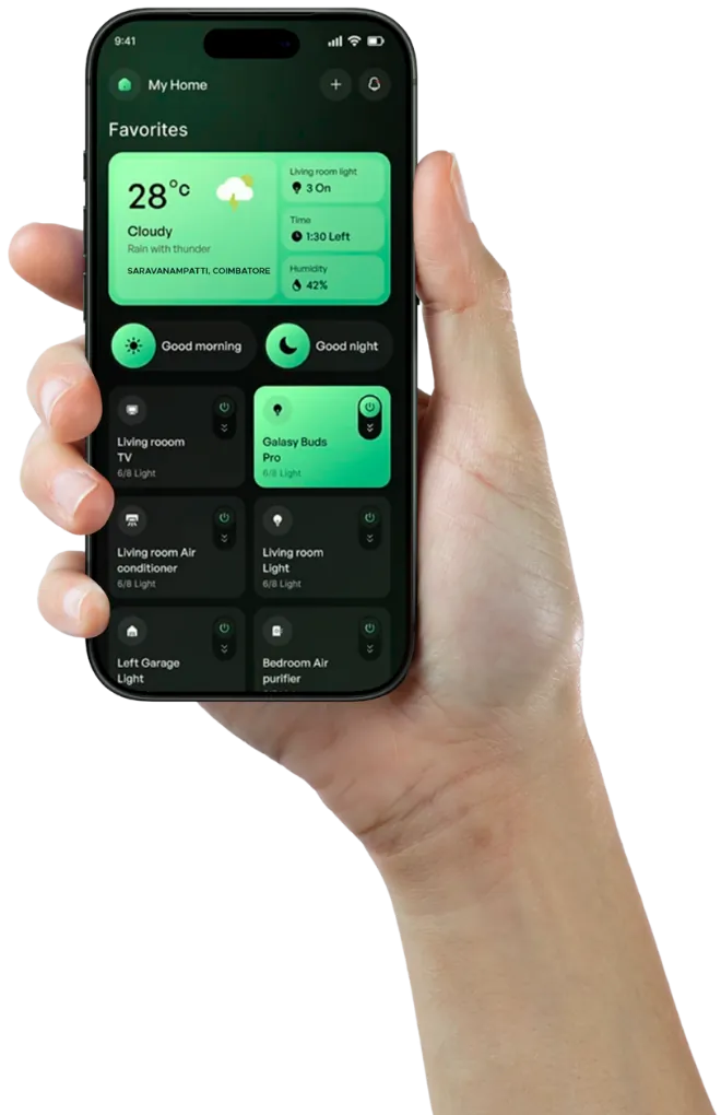 Smart home app